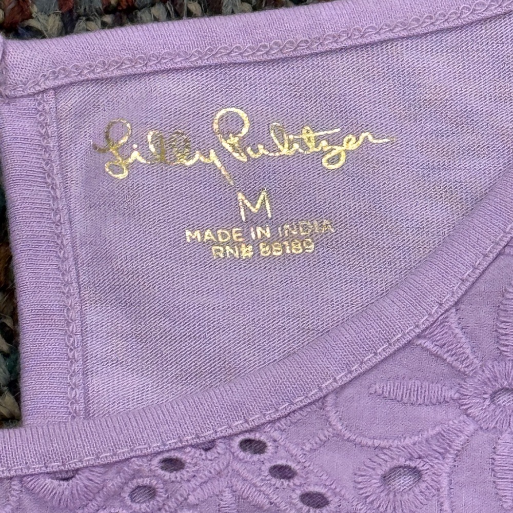 Lilly Pulitzer Lace Ruffle Top - Picture 3 of 10